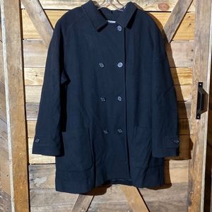 Alfred Dunner Wool Coat Size 18